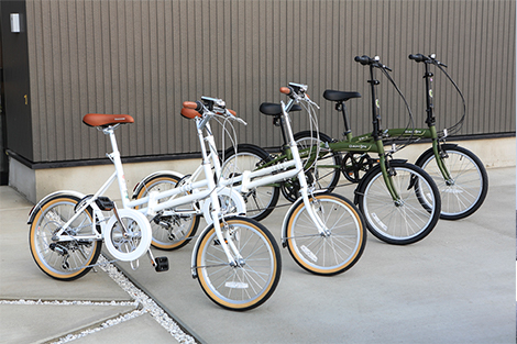 TENTのレンタサイクル