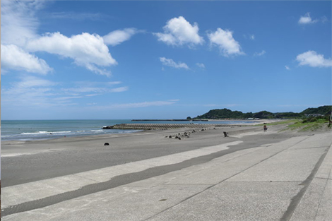 サーフィンの東京オリンピック会場！釣ヶ崎海岸