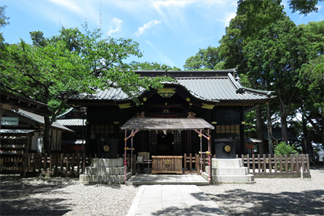 自転車で10分の玉前神社