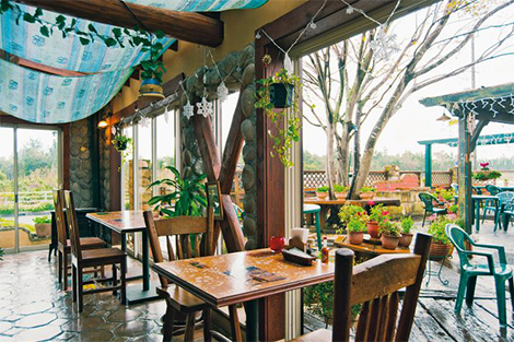 ログハウスのイタリアンレストラン「SEA SONG」