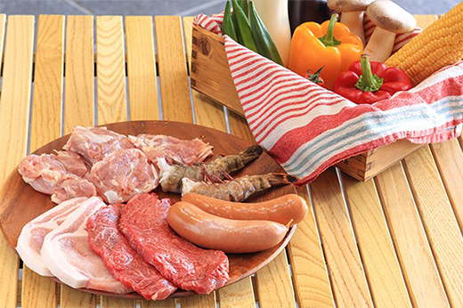 BBQセット+フリードリンク